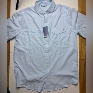 Huk Tidepoint short sleeve shirt sz M